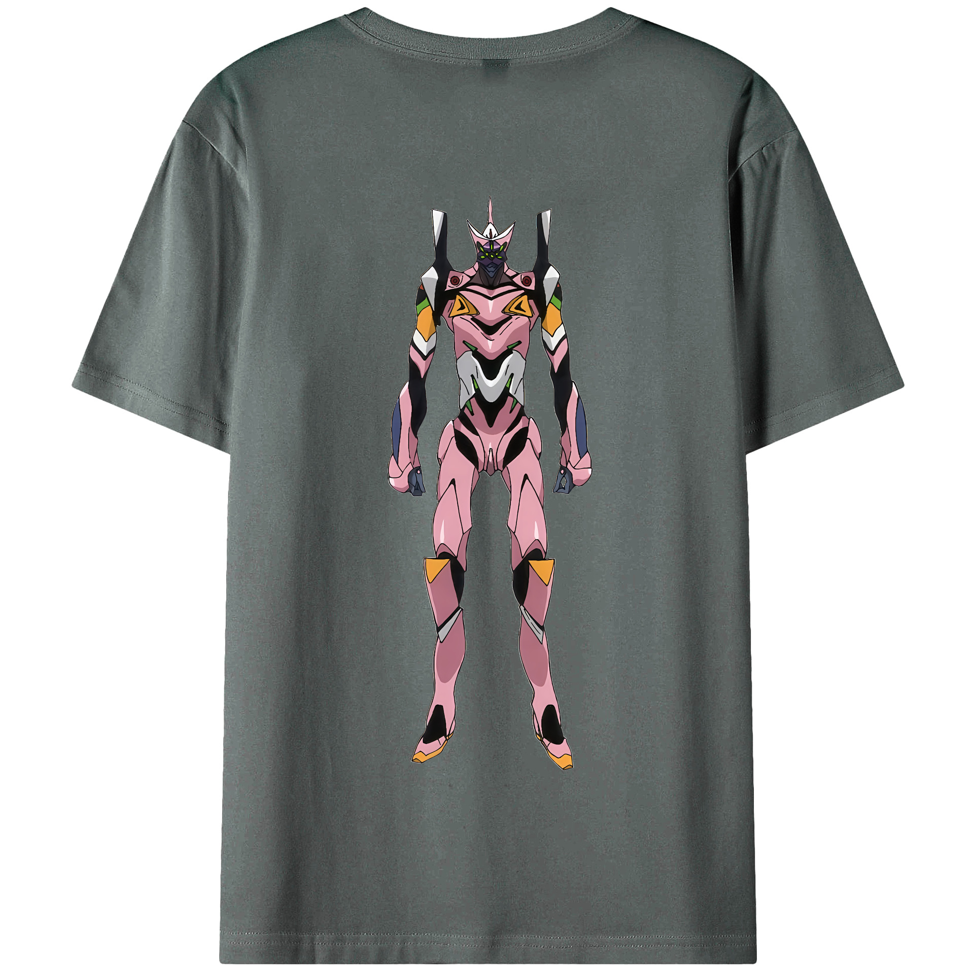 （画像用） EVA 新世紀エヴァンゲリオン 綿100％半袖Tシャツ（背面プリント）